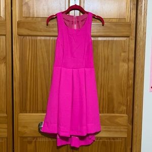 Lulus Neon Pink Open Back Dress